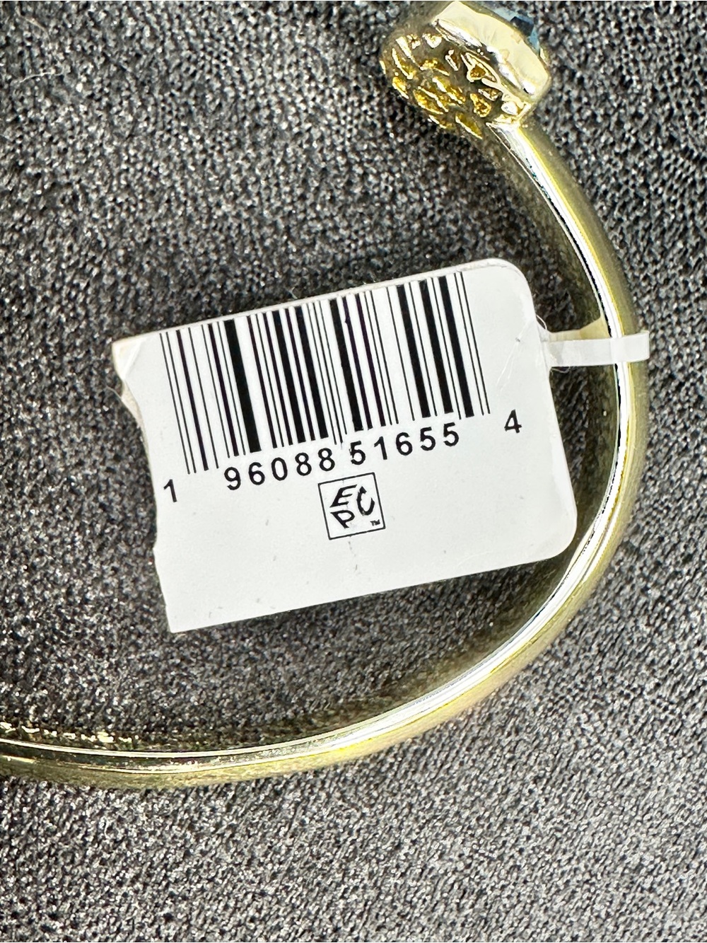 Kendra Scott Elton Cuff Bracelet Gold Teal Abalone W/Dust Bag - Picture 5 of 7